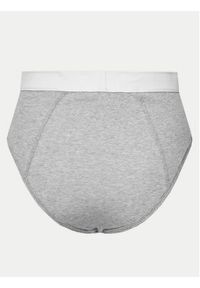VERSACE - Versace Figi klasyczne z wysokim stanem 1013505 Szary. Stan: podwyższony. Kolor: szary. Materiał: bawełna #6
