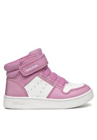 Sneakersy Geox. Kolor: różowy