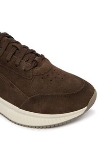 BOSS Sneakersy Ttnm Evo 50563920 Brązowy. Kolor: brązowy. Materiał: zamsz, skóra #5