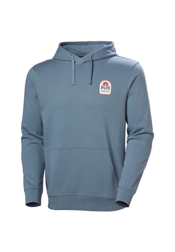 Bluza z kapturem Helly Hansen Massif Graphic. Typ kołnierza: kaptur. Kolor: niebieski