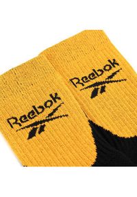 Reebok Skarpety długie R0454-SS24 (1-pack) Czarny. Kolor: czarny. Materiał: syntetyk