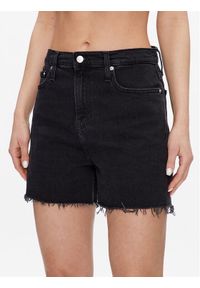 Calvin Klein Jeans Szorty jeansowe J20J220642 Czarny Regular Fit. Kolor: czarny. Materiał: bawełna, jeans