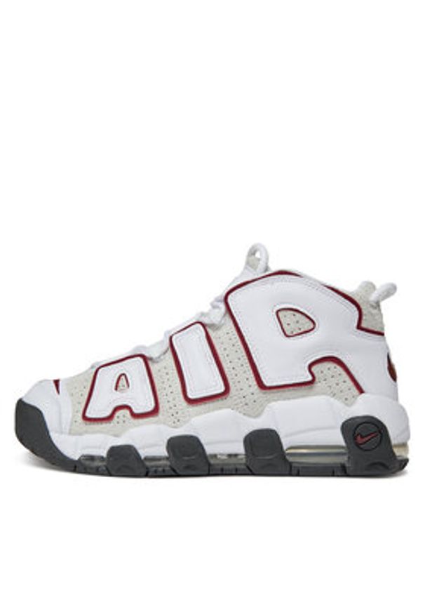 Nike Sneakersy Air More Uptempo '96 FB1380 100 Biały. Kolor: biały. Materiał: zamsz, skóra