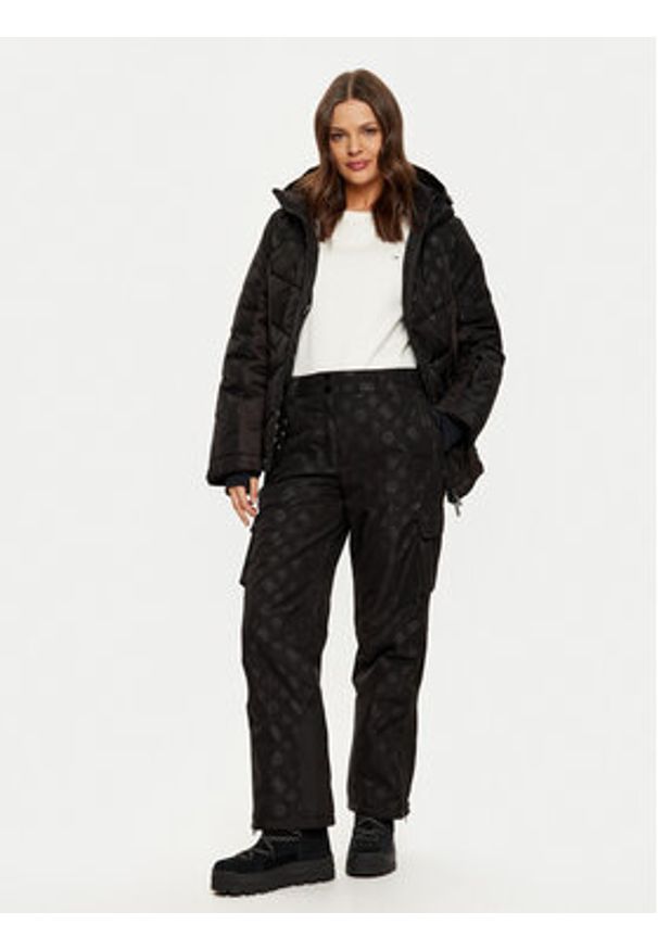 Guess Spodnie narciarskie W4PB60 WH0K0 Czarny Regular Fit. Kolor: czarny. Materiał: syntetyk. Sport: narciarstwo