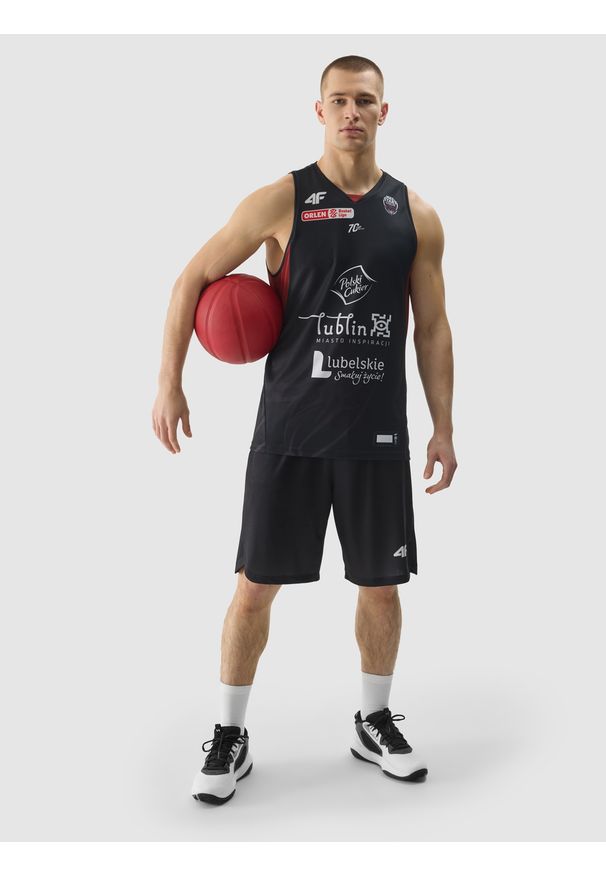 4f - 4F Koszulka meczowa replika wyjazdowa z sezonu 2023/24 męska 4F x Start Lublin - multikolor XL. Kolor: wielokolorowy. Materiał: dzianina