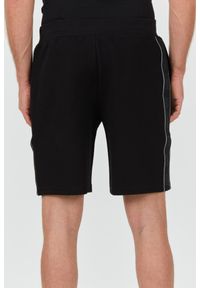 Guess - GUESS Czarne męskie spodenki Mickey Short, Rozmiar XXL. Kolor: czarny