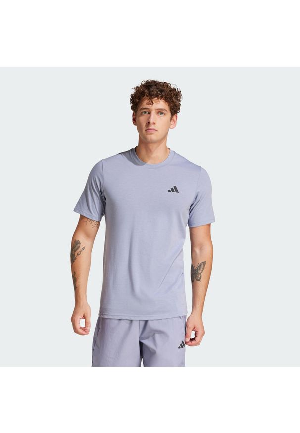 Adidas - Train Essentials Feelready Training Tee. Kolor: wielokolorowy, czarny, szary. Materiał: materiał