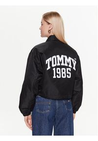 Tommy Jeans Kurtka przejściowa Cropped Coach DW0DW15334 Czarny Regular Fit. Kolor: czarny. Materiał: syntetyk #4