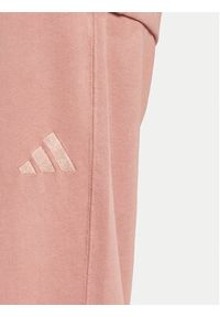 Adidas - adidas Spodnie dresowe ALL SZN French Terry JD4721 Różowy Loose Fit. Kolor: różowy. Materiał: bawełna #4