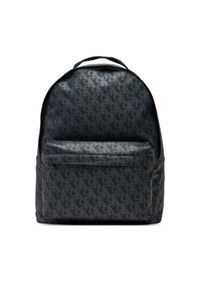 Calvin Klein Jeans Plecak Matte Aop Center Zip Bp 43 LV04G3112G Czarny. Kolor: czarny. Materiał: skóra #1