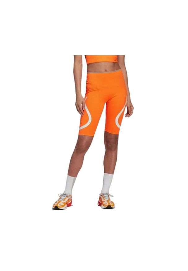 Spodenki sportowe damskie Adidas Stella McCartney TruePace legginsy. Kolor: czarny. Materiał: poliester, elastan