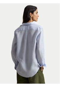 Polo Ralph Lauren Koszula 211970730503 Błękitny Classic Fit. Typ kołnierza: polo. Kolor: niebieski. Materiał: len #5