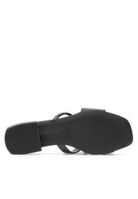Badura Klapki BRITTOLI-A022-01 Czarny. Kolor: czarny. Materiał: skóra #8