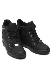 Jenny Fairy Sneakersy WS5251-09 Czarny. Kolor: czarny. Materiał: skóra #2