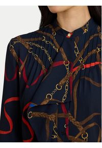 Lauren Ralph Lauren - LAUREN RALPH LAUREN Koszula 200P03553001 Granatowy Regular Fit. Kolor: niebieski. Materiał: syntetyk #2