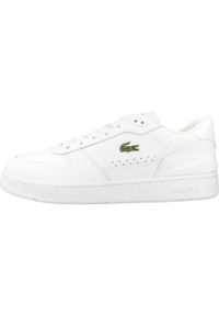 Tenisówki Lacoste Model T-clip Set Kolor Biały. Kolor: biały. Materiał: skóra, materiał, syntetyk, tkanina, guma. Sport: turystyka piesza