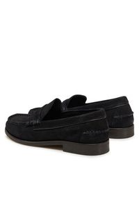 TOMMY HILFIGER - Tommy Hilfiger Mokasyny Classic Hilfiger Suede Loafer FM0FM05363 Granatowy. Kolor: niebieski. Materiał: skóra #6