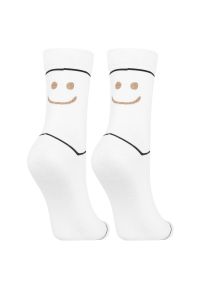 Mix Kolor Damskie Skarpetki Moraj 2 Pary. Kolor: biały. Materiał: materiał #3