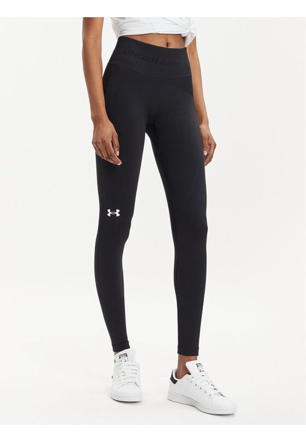 Under Armour Legginsy Ua Train Seamless Legging 1381662-001 Czarny Compression Fit. Kolor: czarny. Materiał: syntetyk