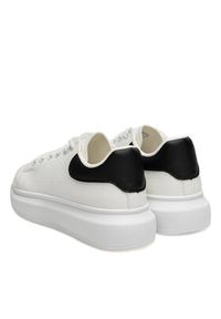 DeeZee Sneakersy WFA2910-1 Biały. Kolor: biały. Materiał: skóra
