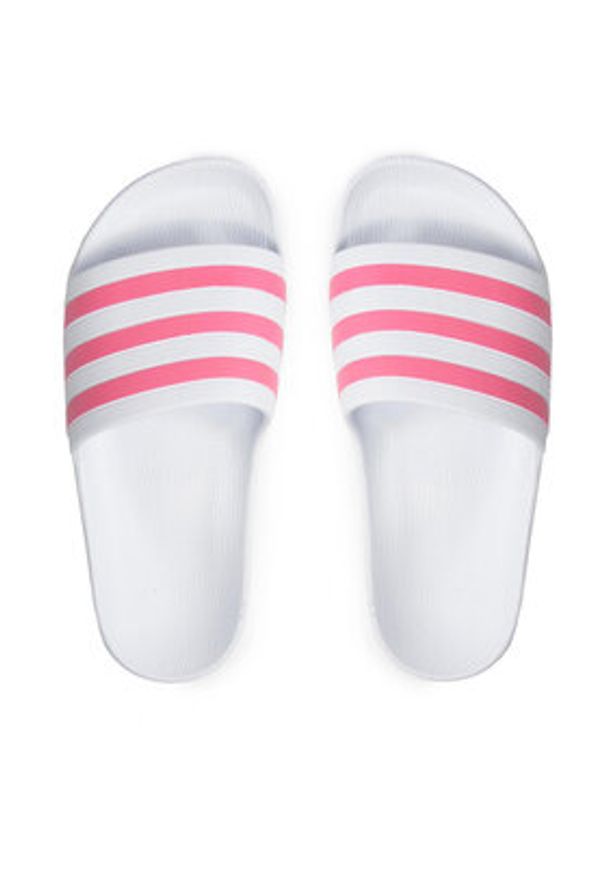 Adidas - adidas Klapki adilette Aqua GZ5237 Biały. Kolor: biały
