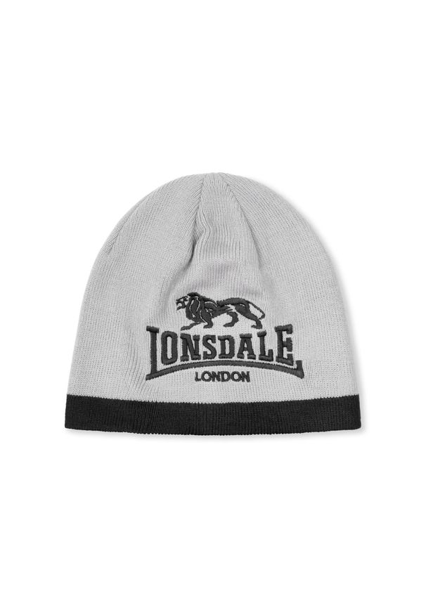 Czapka Lonsdale Levedale. Kolor: szary, czarny, wielokolorowy. Sezon: zima. Styl: sportowy