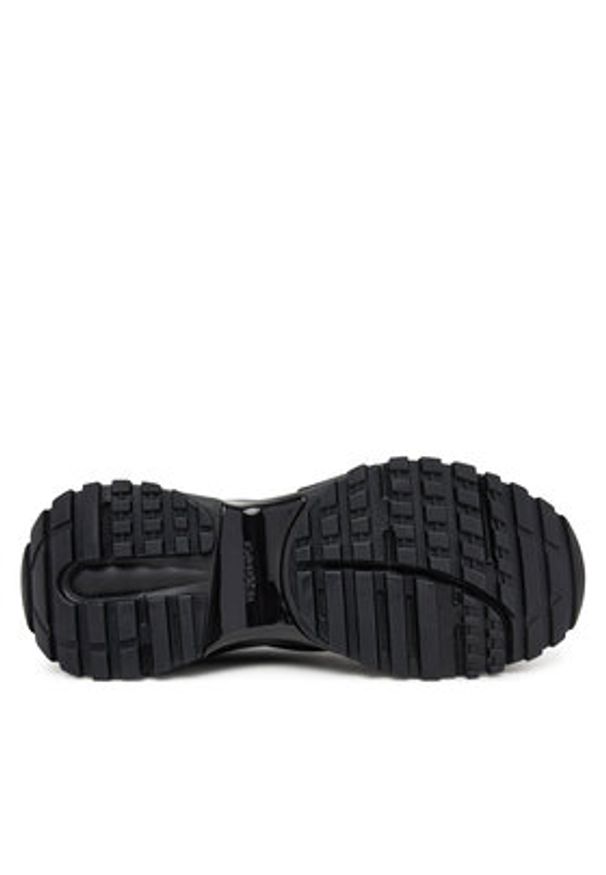 Calvin Klein Sneakersy Hike Runner Casual NY-Su Aop YM0YM01378 Czarny. Okazja: na co dzień. Kolor: czarny. Materiał: materiał