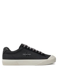 Calvin Klein Jeans Trampki Skater Vulc Low Mtr YM0YM01000 Czarny. Kolor: czarny. Materiał: materiał