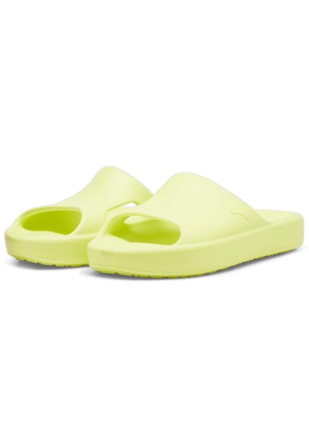 Klapki Puma Shibui Cat, Dla obu płci. Kolor: zielony. Materiał: guma, materiał. Styl: sportowy