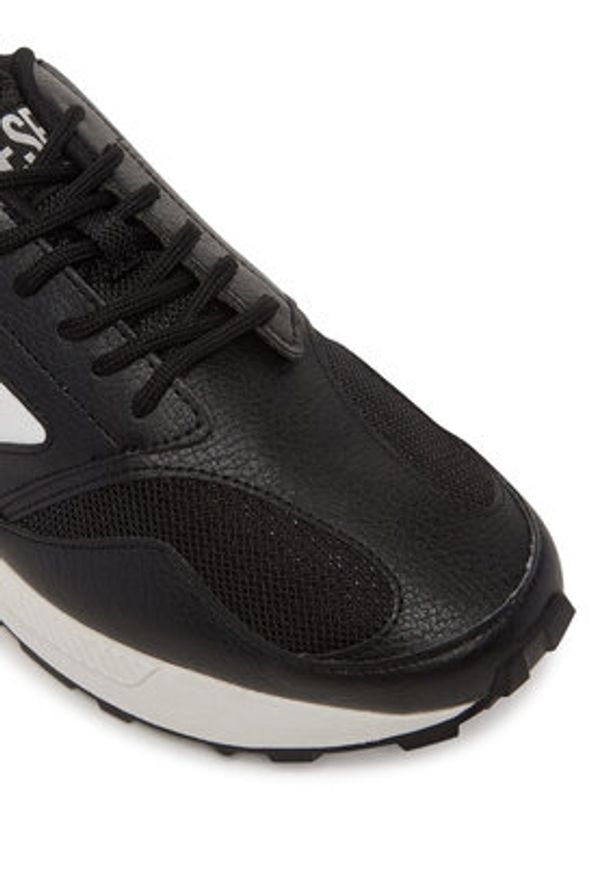 Diesel Sneakersy S-Tame-D Running Y03598P8109 T8013 Czarny. Kolor: czarny. Materiał: skóra. Sport: bieganie
