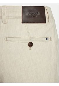 JOOP! Jeans Chinosy Matthew 30042731 Beżowy Modern Fit. Kolor: beżowy. Materiał: bawełna