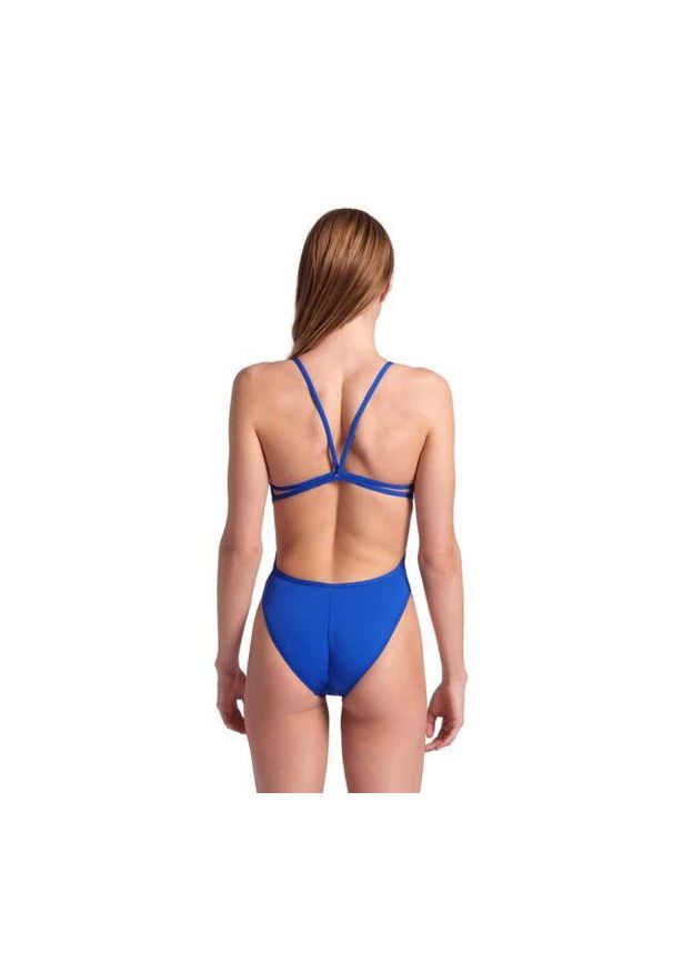 Strój do pływania Arena Solid Lace Back. Kolor: niebieski