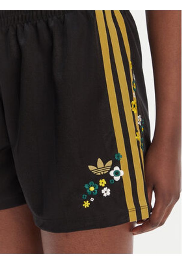 Adidas - adidas Szorty sportowe Liberty London Firebird KE3664 Czarny Loose Fit. Kolor: czarny. Materiał: syntetyk