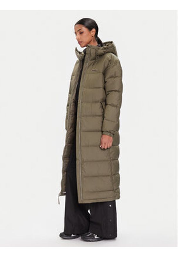 columbia - Columbia Płaszcz zimowy Pike Lake™ III 2133543 Zielony Regular Fit. Kolor: zielony. Materiał: syntetyk. Sezon: zima