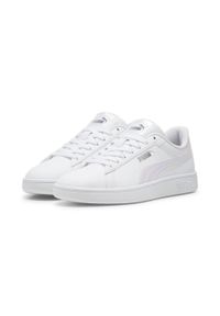 Tenisówki Puma Model Smash 3.0 Holo 2.0 Jr Kolor Biały. Kolor: biały, wielokolorowy, różowy. Materiał: tkanina, syntetyk