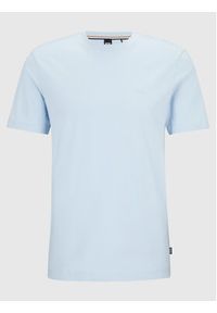 BOSS - Boss T-Shirt Thompson 50468347 Błękitny Regular Fit. Kolor: niebieski. Materiał: bawełna