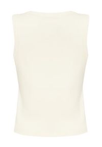 Roxy Top Iconic Days ERJKT04261 Écru Regular Fit. Materiał: bawełna #3