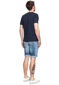 Mustang - SPODENKI MĘSKIE MUSTANG 5 Pocket Short DENIM BLUE 1007108 5000 783. Materiał: denim #6