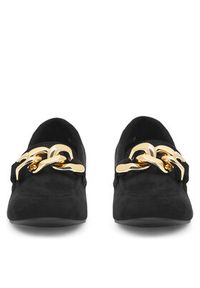DeeZee Loafersy WS5560-10 Czarny. Kolor: czarny. Materiał: materiał #7