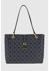 Guess - GUESS Szara shopperka Kuba Noel Tote. Kolor: szary