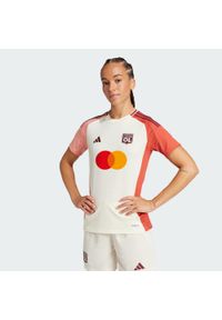 Adidas - Koszulka Olympique Lyonnais 24/25 Third. Kolor: biały. Materiał: materiał