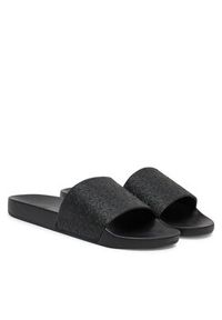 Calvin Klein Klapki Pool Slide Mono HM0HM01968 Czarny. Kolor: czarny. Materiał: skóra #3