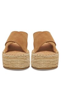 DeeZee Espadryle 42422 Brązowy. Kolor: brązowy. Materiał: materiał #7