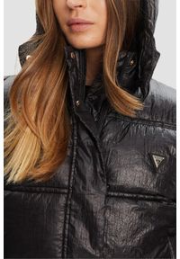 Guess - GUESS Czarna damska kamizelka Padded Vest. Kolor: czarny #5