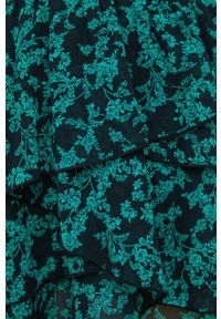 JDY spódnica kolor czarny mini rozkloszowana. Kolor: czarny. Materiał: tkanina #2