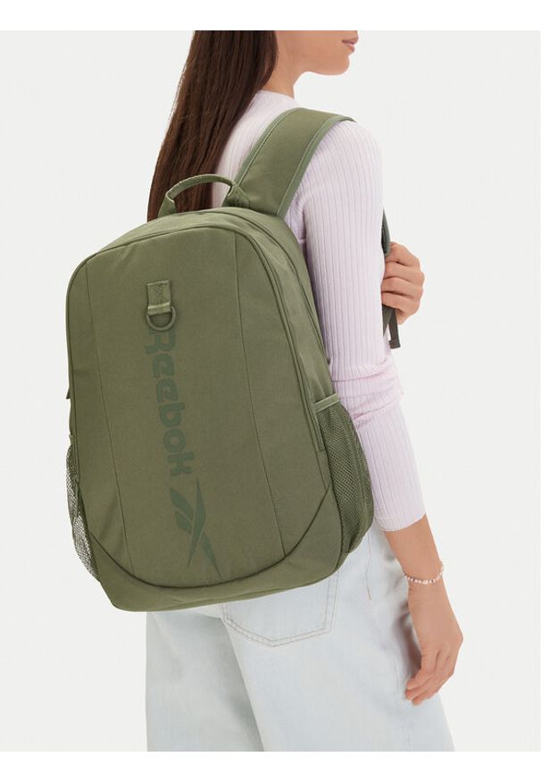 Reebok Plecak CWBEO-RBK-WS-008-09 Khaki. Kolor: brązowy. Materiał: materiał