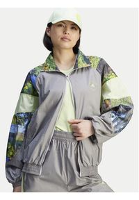 Adidas by Stella McCartney - adidas by Stella McCartney Bluza Earth Collage JG5793 Szary Loose Fit. Kolor: szary. Materiał: syntetyk #5
