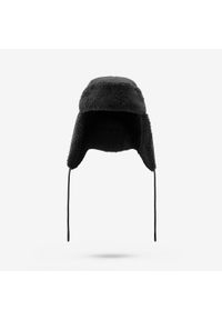 WEDZE - Czapka narciarska dla dorosłych Wedze Trendy 500 uszatka. Kolor: czarny. Materiał: poliester, materiał, tkanina. Sezon: zima. Styl: sportowy #2