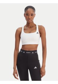 Adidas - adidas Biustonosz sportowy Optime Workout KD6685 Biały. Kolor: biały. Materiał: syntetyk #1