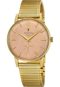 Zegarek Festina Zegarek męski Festina F20251-3 złoty. Kolor: złoty #1